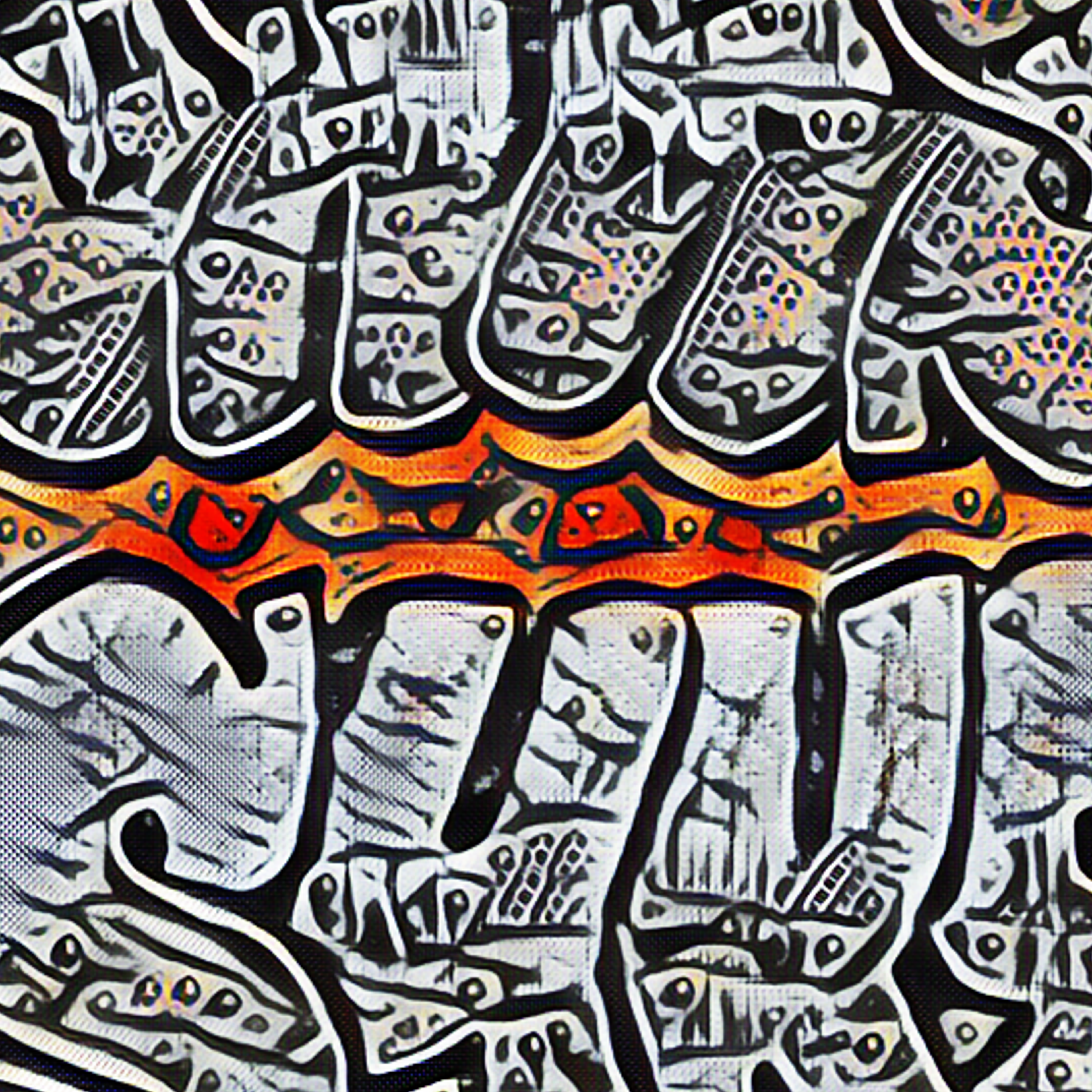Syke Wood Cut artwork