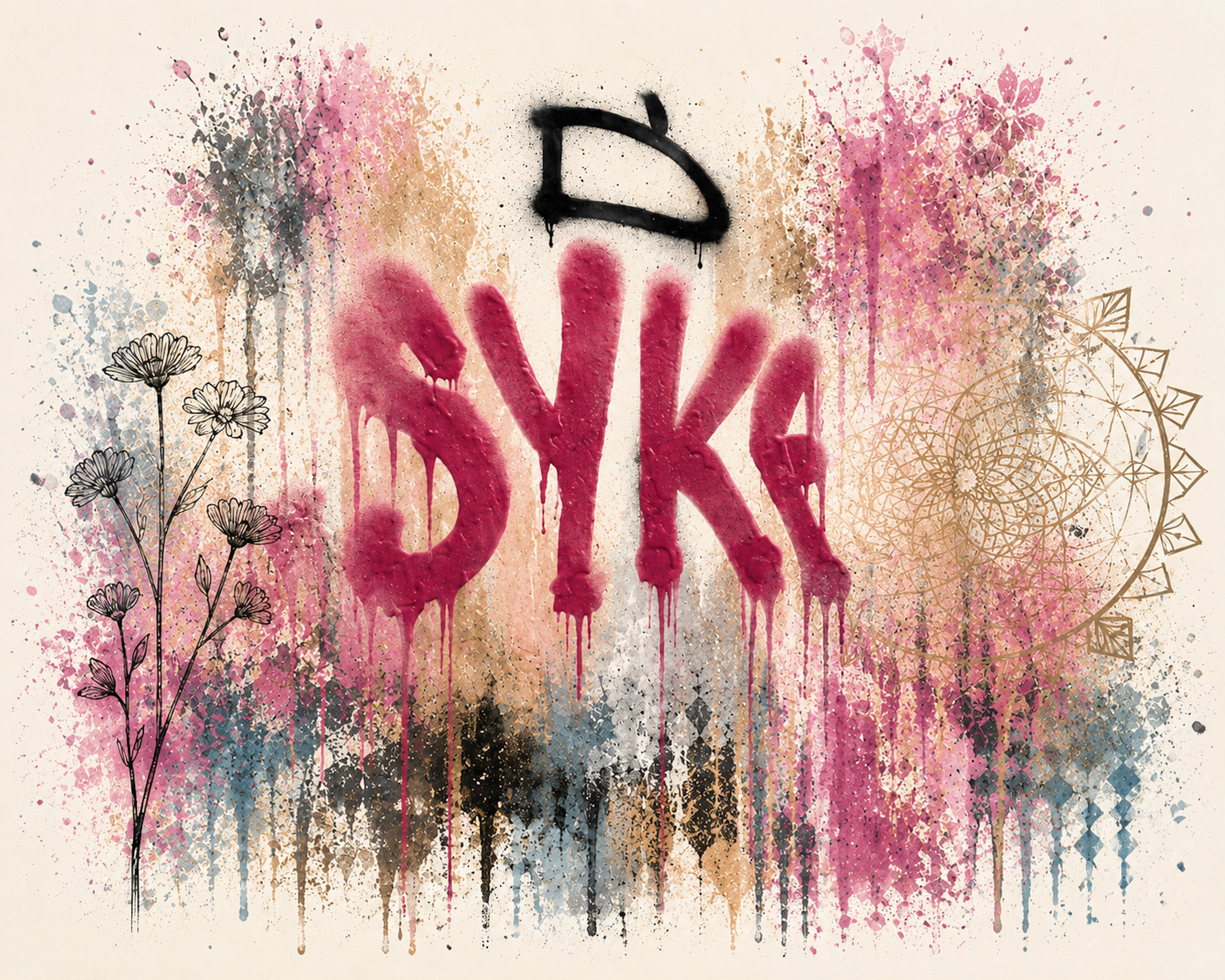 SYKE Spraypaint Soft artwork